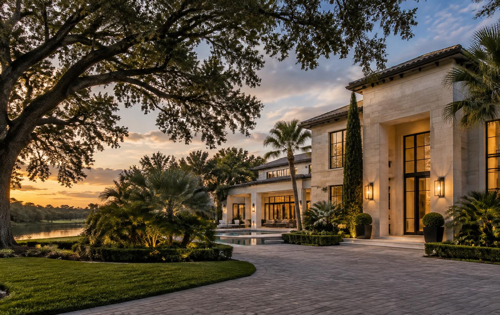 Luxury waterfront residence in Central Florida